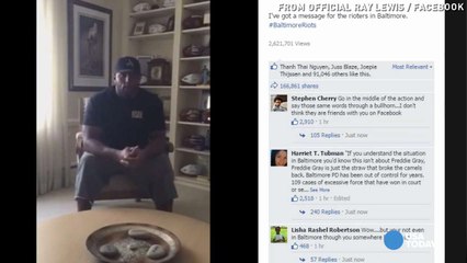 Ray Lewis: 'No way this can happen' in Baltimore