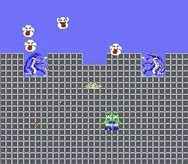 NES Ghostbusters ending
