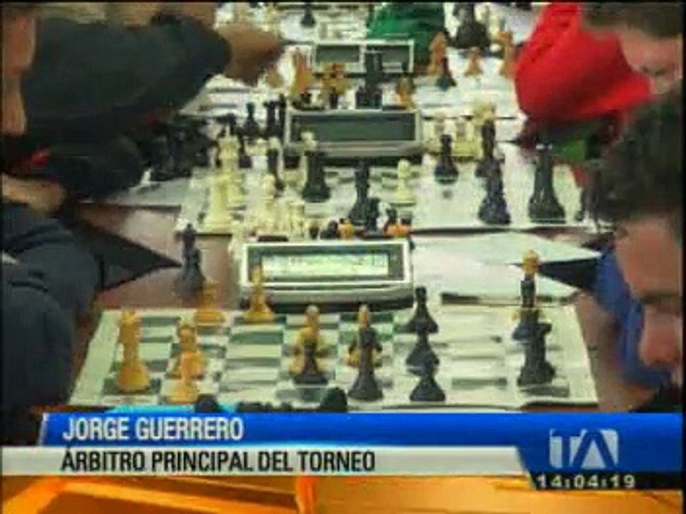 Tulcán fue sede de open de ajedréz