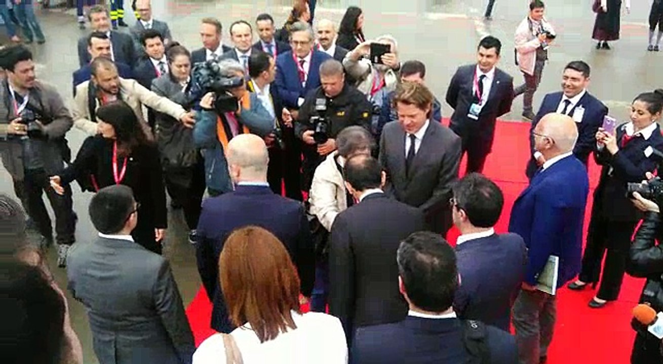 Türk Hava Yolları Bari Karşılama Töreni