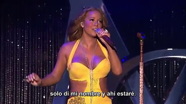 Mariah Carey I´ll Be There HD LIVE (Subtitulos Español) {Miros Mar}¸.•*¨*•