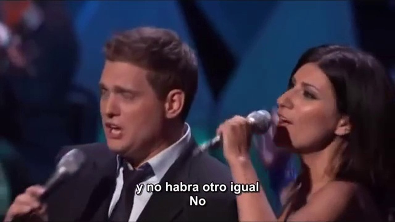 Michael Bublé & Laura Pausini "Youll Never Find Another Love Like Mine" (Subtitulos Español) HD {Mir