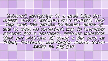 Great Ideas To Build Your Internet Marketing