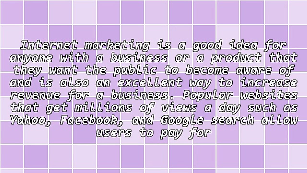 Great Ideas To Build Your Internet Marketing