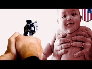 Father of the year: Man uses his own child as human shield in burglary shootout