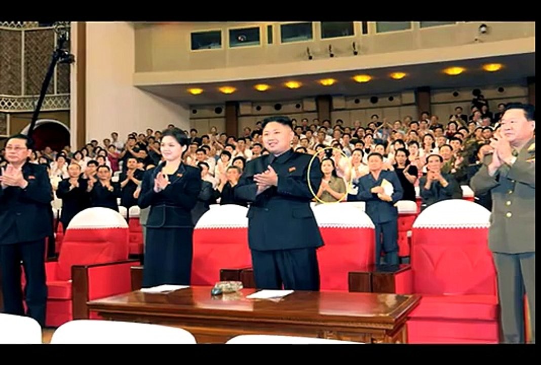 김정은 이설주의 기쁨조 쌩쇼