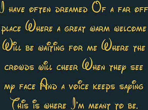 I Can Go The Distance - Hercules Lyrics