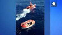 کشتی تفریحی در آب های مایورکای اسپانیا آتش گرفت