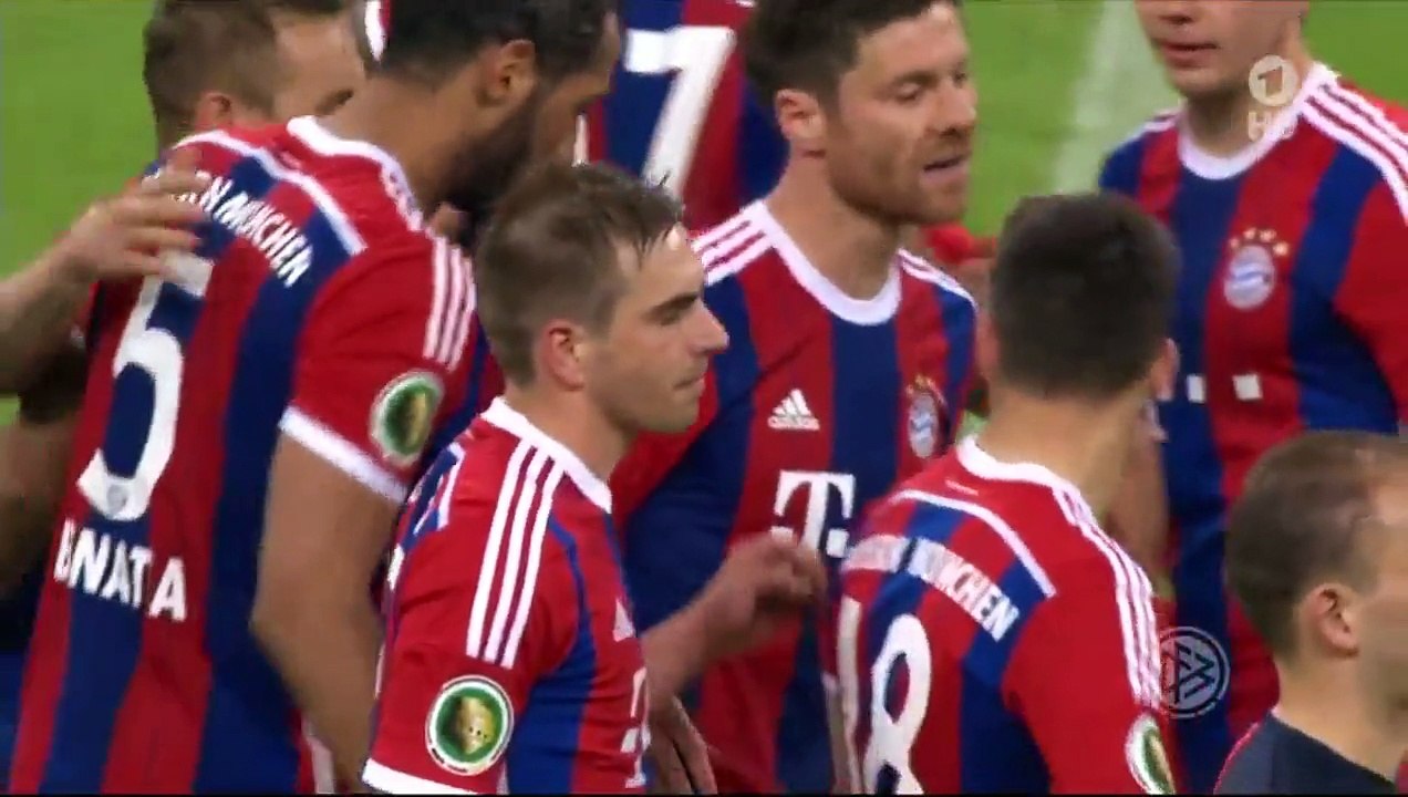 DFB Pokal 2015 - Bayern vs Dortmund FULL 7 min penalty shoot-out 2015.04.28