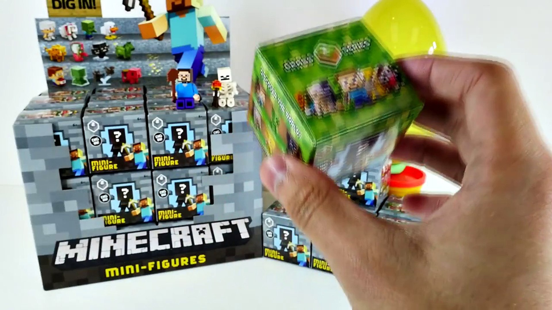 minecraft surprise eggs