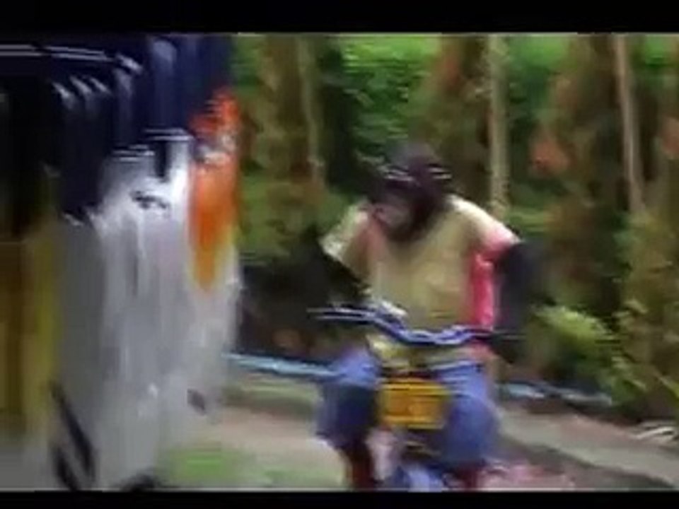 Amazing Video - monkey ride  bicycle and act like human