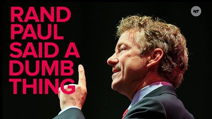 Rand Paul Blames Baltimore Unrest On Lack Of Fathers