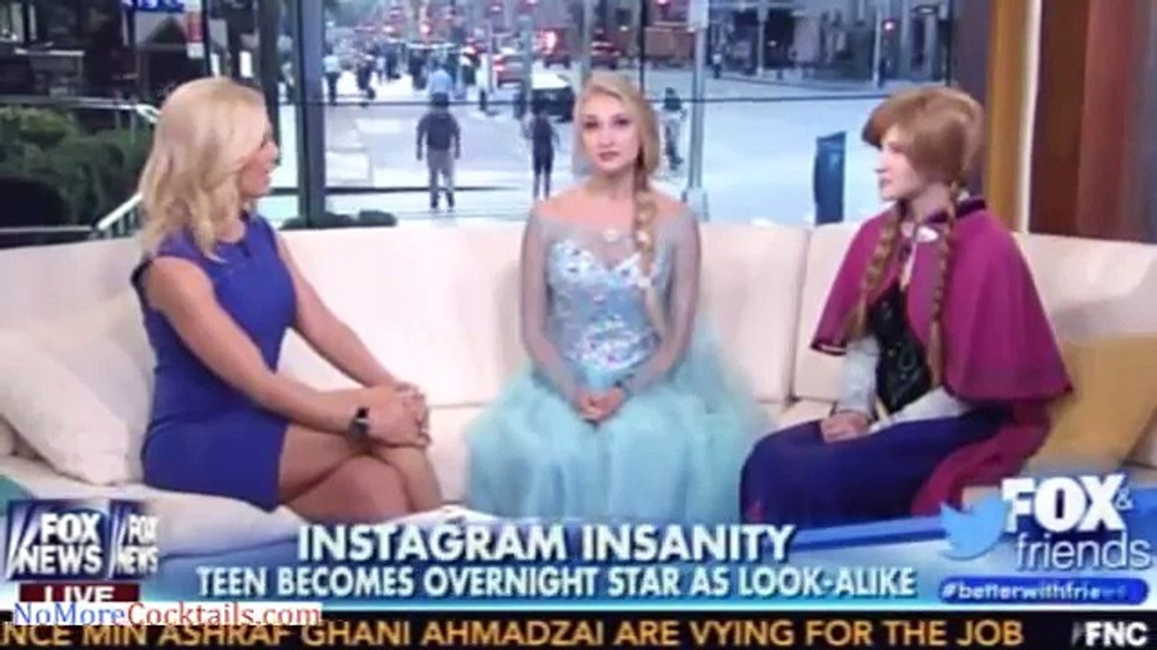 The real life Elsa sings Frozen's Let It Go on Fox & Friends