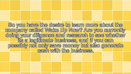 Wake Up Now - Is The Next Google Of Network Marketing.