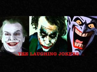 Joker laugh comparison - Ledger, Nicholson and Hamill