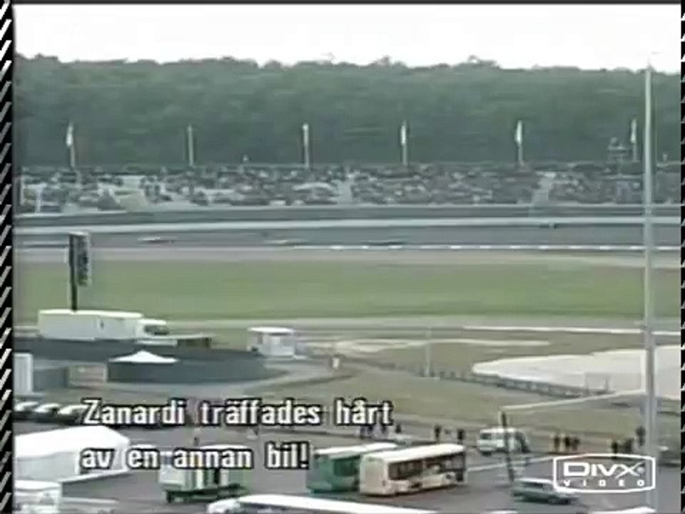 Alex Zanardi very very hard crash...