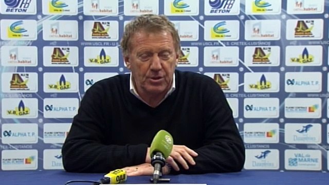 Réaction d'Alex Dupont après US Créteil-Lusitanos - Stade Brestois 29