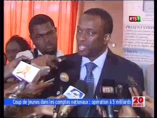 Coup de jeunes dans les comptes nationaux : operation à 5 millliards