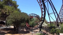 The Demon Roller Coaster POV California's Great America