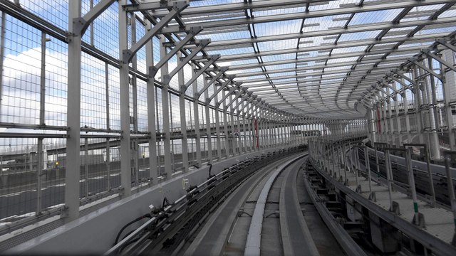 Tokyo Shimbashi vers Odaiba-Kaihinkoen Yurikamome Line