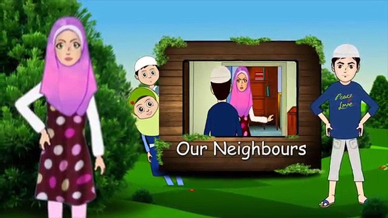 Jumping Neighbours - Abdul Bari Islamic Cartoon for children hindi urdu