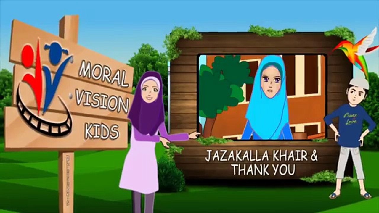 Saying jazakAllah! - Abdul Bari Islamic Cartoon for children hindi urdu