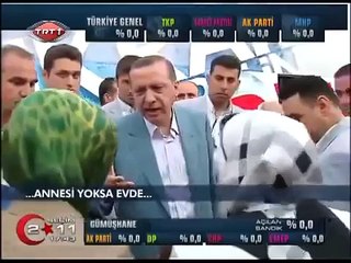 طفل تركي يجبر رجب طيب اردوغان بالذهاب الى منزله