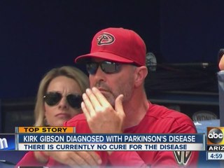 Kirk Gibson diagnosed with Parkinson's Disease