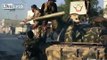 الجيش الحر   تقرير صحفي للجيش الحر عن اغتنام اسلحة ودبابات واستعمالها ضد جيش الأسد