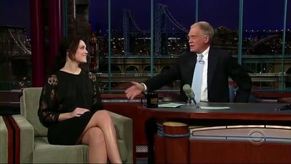 Mandy Moore on David Letterman