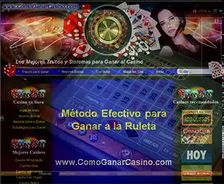 Sistema para Ganar Dinero al Casino jugando a la Ruleta
