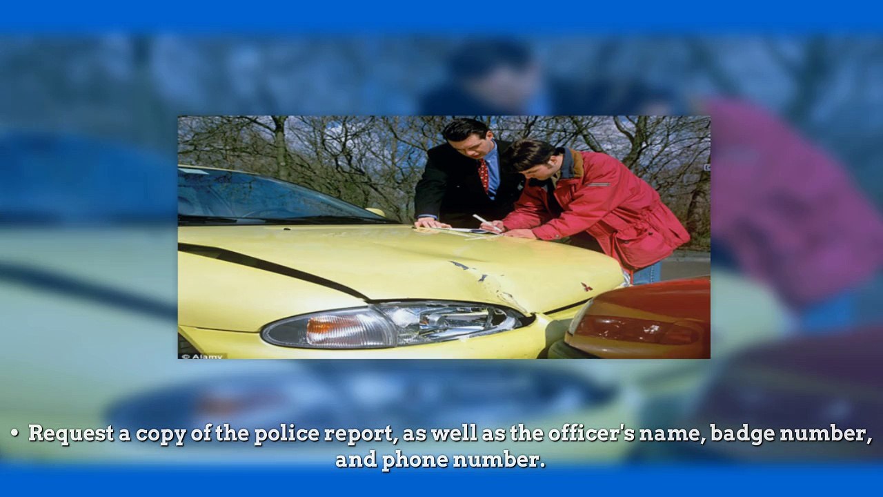 Tips on What to do After a Car Accident