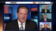 Ed Schultz yells at guest Ryan Anderson, then cuts his mic