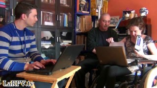 SLA - Marck Antoine Proulx rencontre FrAnCe Théroux - sclérose latérale amyotrophique sur LaRPV.tv