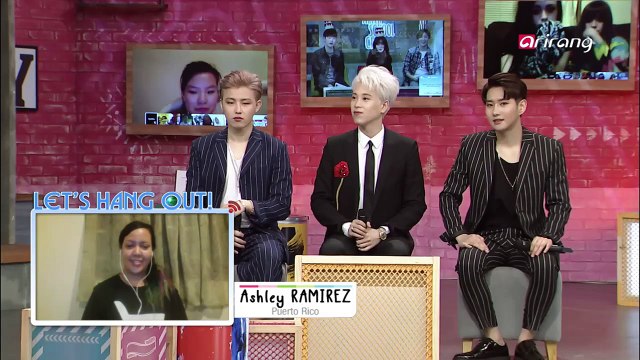 Hang out with Ashley RAMIREZ,Milsy VIDLER 푸에르토리코,영국 팬들과 영상통화
