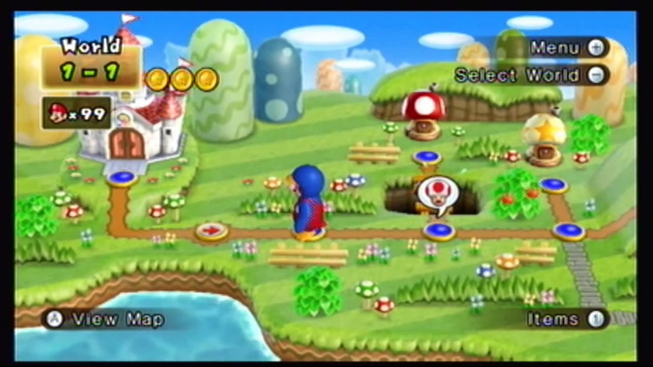 New Super Mario Bros Wii Cheats and Codes video Dailymotion