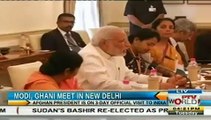 Narendra Modi & Ashraf Ghani Meet In New Delhi, India News Today April 28, 2015