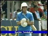 Sachin Tendulkar 1st runs in One Day Cricket -- 36 vs NZ 4th ODI 1990