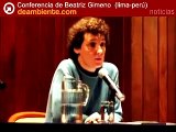 Conferencia de Beatriz Gimeno en Peru