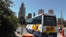 Bussen, Buses,  estacion Autobus,Benidorm, Spain,  31-5-3013