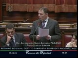 Intervento dell'On. Alessandro Pagano alla Camera dei Deputati nella seduta del 17 febbraio 2009