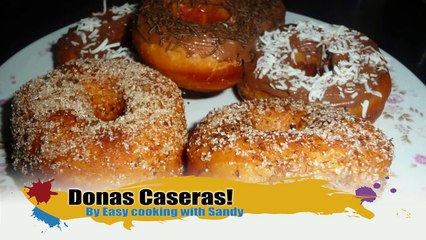 Receta para Ricas Donas Caseras
