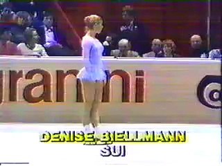 Denise Biellmann 1981 World Championships FS