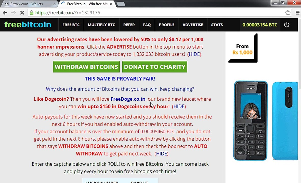 How to earn money with bitcoin,dogecoin and litecoin.