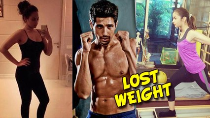 Alia Bhatt , Siddharth Malhotra, Sonakshi Sinha | Celebrities Who Have Lost Weight