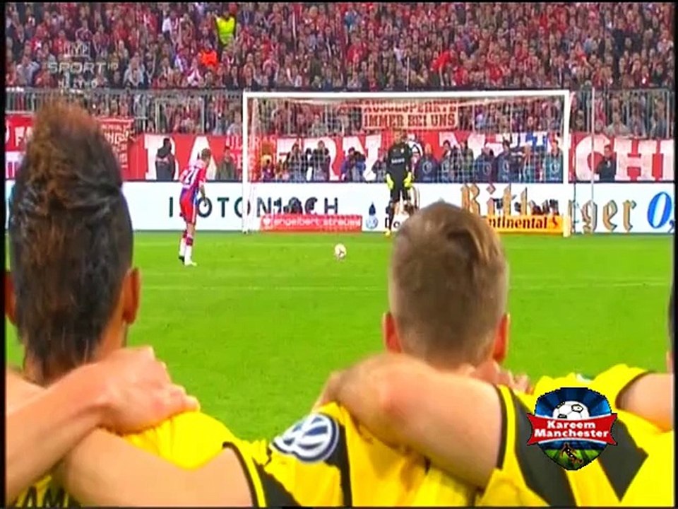 بايرن ميونخ × بروسيا دورتموند 0/2 ضربات الجزاء