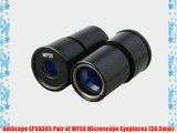 AmScope EP5X305 Pair of WF5X Microscope Eyepieces (30.5mm)