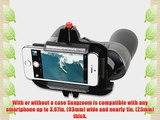 Snapzoom Universal Digiscoping Adapter for iPhone Android and Windows Smartphones. Compatible