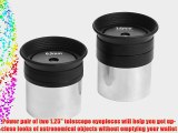 3.6mm and 6.3mm Set Orion E-Series Telescope Eyepieces