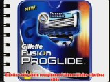 Authentic Gillette Fusion Proglide Refill Razor 5-Blade Cartridges (8-Piece Pack)-Fusion Proglide:
